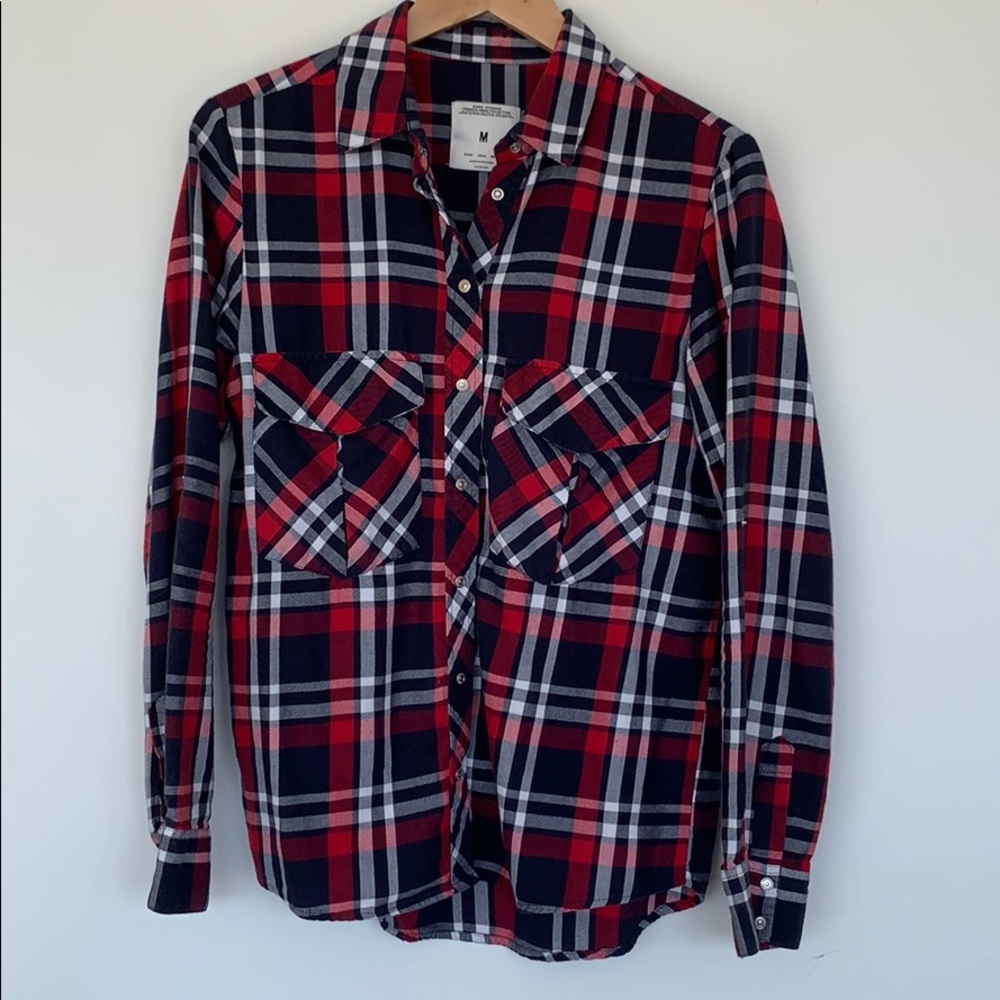 Zara Plaid Flannel Shirt